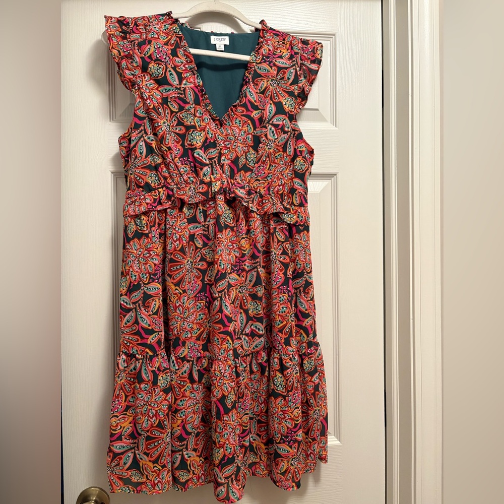 J. Crew Women’s Ruffle Detail Dress